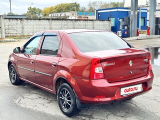 2012 Renault Logan I Рестайлинг, красный, 490000 рублей, вид 3