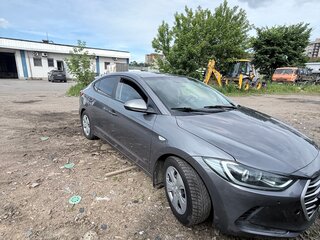 2016 Hyundai Elantra VI (AD), серый, 850000 рублей, вид 2