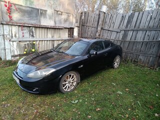 2008 Hyundai Coupe II (GK) Рестайлинг, чёрный, 960000 рублей, вид 1