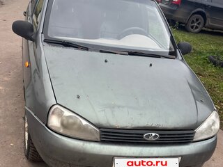 2008 Lada (ВАЗ) Kalina I, серый, 160000 рублей, вид 1