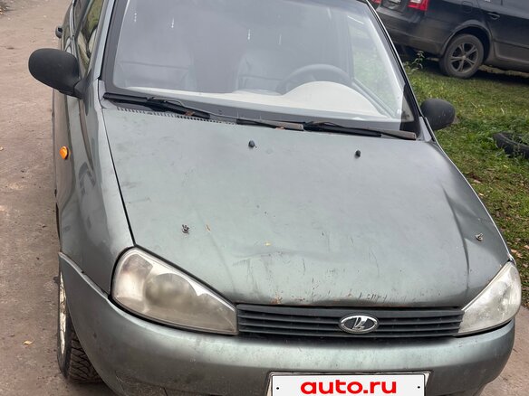2008 Lada (ВАЗ) Kalina I, серый, 160000 рублей