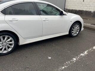 2011 Mazda 6 II (GH) Рестайлинг, белый, 850000 рублей, вид 2