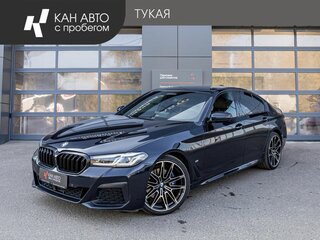 2020 BMW 5 серии 530i xDrive VII (G30/G31/G38) Рестайлинг, чёрный, 4240000 рублей, вид 1