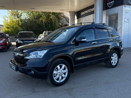 2008 Honda CR-V III, чёрный, 1170000 рублей, вид 3