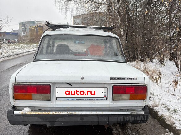 2008 Lada (ВАЗ) 2107, белый, 150000 рублей - вид 3