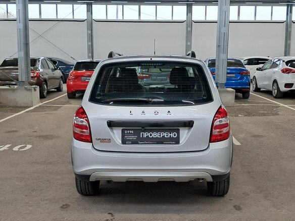 2023 Lada (ВАЗ) Granta Cross I Рестайлинг, серебристый, 855000 рублей - вид 5