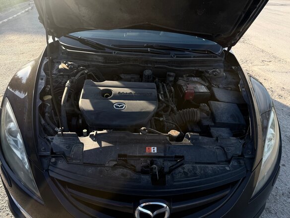 2008 Mazda 6 II (GH), пурпурный, 870000 рублей - вид 7