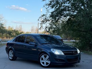 2008 Opel Astra H Рестайлинг, синий, 470000 рублей, вид 3