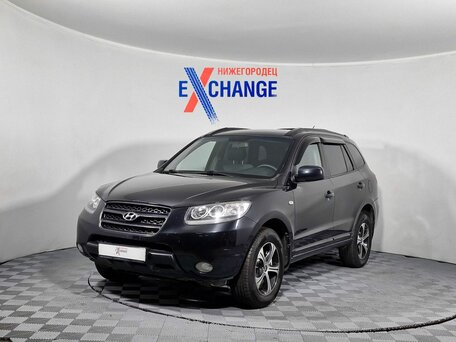 2006 Hyundai Santa Fe II, чёрный, 769000 рублей, вид 1