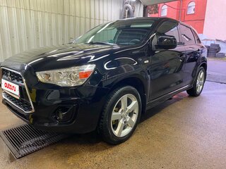 2014 Mitsubishi ASX I Рестайлинг, чёрный, 1000000 рублей, вид 2