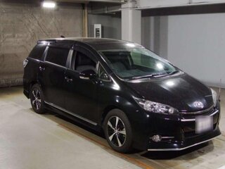 2017 Toyota Wish II Рестайлинг, чёрный, 1990000 рублей, вид 2