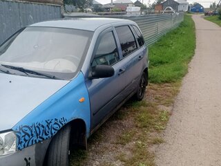 2008 Lada (ВАЗ) Kalina I, серый, 160000 рублей, вид 2