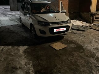 2015 Lada (ВАЗ) Kalina Cross II, белый, 400000 рублей, вид 2