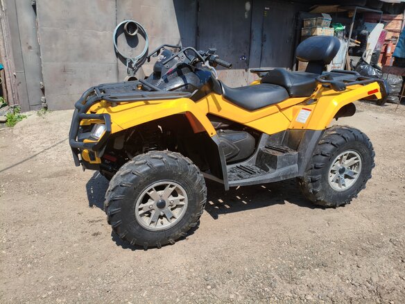 2010 BRP Can-Am Outlander 800, жёлтый, 699000 рублей - вид 5