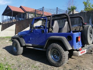 1997 Jeep Wrangler II (TJ), синий, 1490000 рублей, вид 2