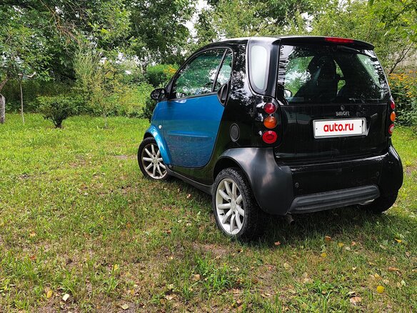 2000 Smart Fortwo City-Coupe I, синий, 381000 рублей - вид 2