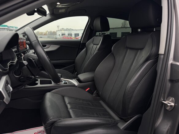 2021 Audi A4 40 TFSI V (B9) Рестайлинг, серый - вид 8