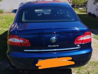 2012 Skoda Superb II, синий, 700000 рублей, вид 3