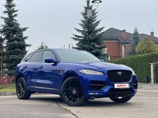2020 Jaguar F-Pace I, синий, 3840000 рублей, вид 3