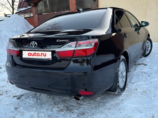 2016 Toyota Camry VII (XV50) Рестайлинг, чёрный, 1600000 рублей, вид 5