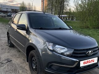 2024 Lada (ВАЗ) Granta I Рестайлинг, синий, 850000 рублей, вид 2
