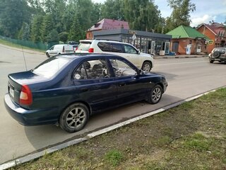 2008 Hyundai Accent ТагАЗ II, синий, 650000 рублей, вид 5