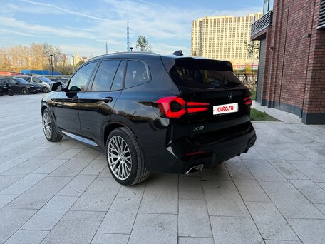 2022 BMW X3 30i III (G01) Рестайлинг, чёрный, 4400000 рублей, вид 2