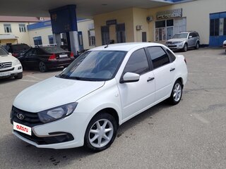 2018 Lada (ВАЗ) Granta I Рестайлинг, белый, 600000 рублей, вид 1