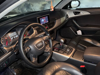 2014 Audi A6 IV (C7), чёрный, 1420338 рублей, вид 4