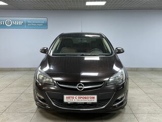 2014 Opel Astra J Рестайлинг, коричневый, 670000 рублей, вид 2