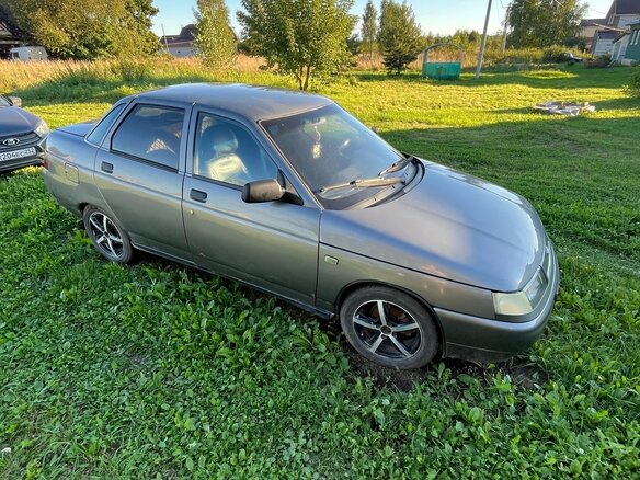 2007 Lada (ВАЗ) 2110, серый, 100000 рублей - вид 5