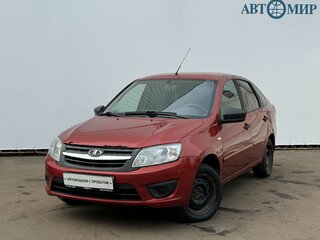 2017 Lada (ВАЗ) Granta I, красный, 410000 рублей, вид 1