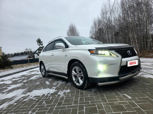 2012 Lexus RX 450h III Рестайлинг, белый, 2690000 рублей - вид 7