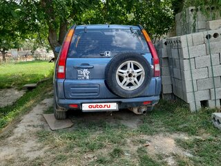 2002 Honda CR-V II, голубой, 650000 рублей, вид 2