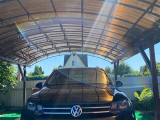 2012 Volkswagen Touareg II, чёрный, 2300000 рублей, вид 1