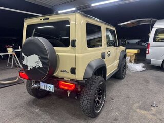 2022 Suzuki Jimny Sierra IV, серый, 1700000 рублей, вид 4