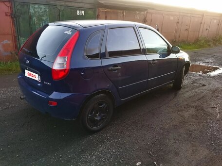 2007 Lada (ВАЗ) Kalina I, фиолетовый, 185000 рублей, вид 4