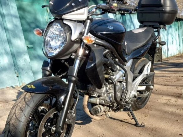 2009 Suzuki SFV 650 Gladius, чёрный, 510000 рублей - вид 5