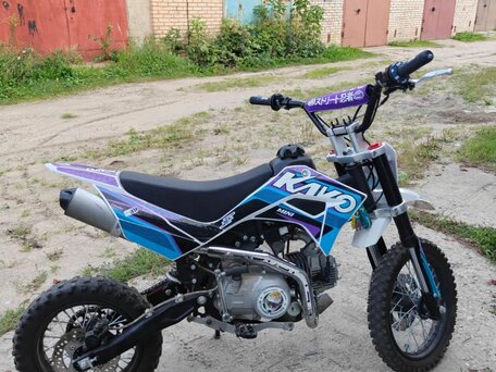 2023 Kayo Mini KMB YX125EM, синий, 60000 рублей, вид 4