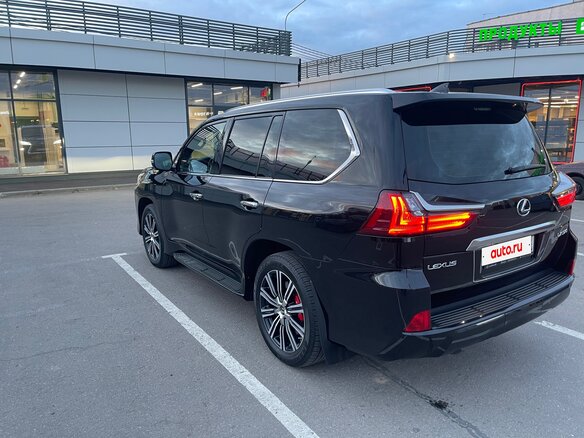 2020 Lexus LX 570 III Рестайлинг 2, чёрный, 13000000 рублей - вид 6