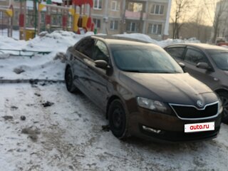 2019 Skoda Rapid I Рестайлинг, коричневый, 1400000 рублей, вид 3