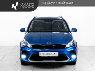 2020 Kia Rio X IV Рестайлинг, синий, 1770000 рублей, вид 2