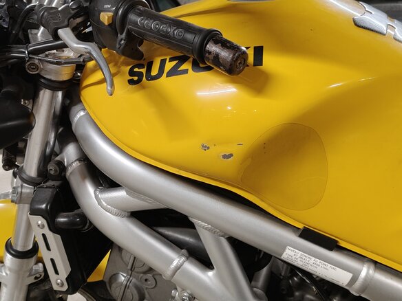 2002 Suzuki SV 650, жёлтый, 250000 рублей - вид 10