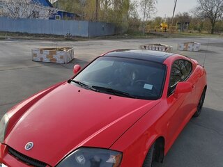 2002 Hyundai Tiburon II (GK), красный, 620000 рублей, вид 2