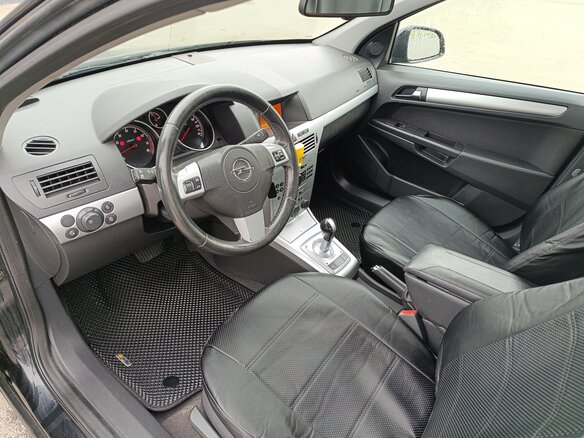 2011 Opel Astra H Рестайлинг, чёрный, 530000 рублей - вид 7