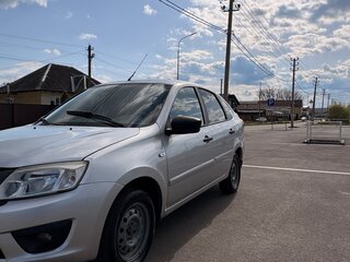 2015 Lada (ВАЗ) Granta I, серебристый, 525000 рублей, вид 3