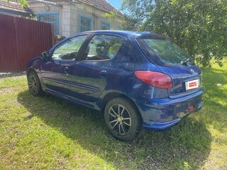 2006 Peugeot 206, синий, 190000 рублей, вид 4