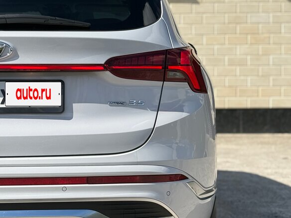 2021 Hyundai Santa Fe IV Рестайлинг, белый - вид 9
