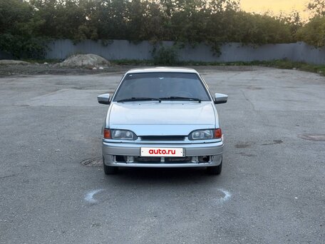 2003 Lada (ВАЗ) 2115, серебристый, вид 2