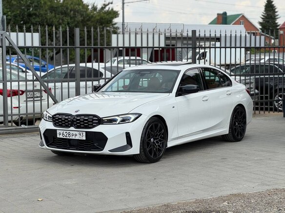 2022 BMW 3 серии M340i VII (G2x) Рестайлинг, белый - вид 1